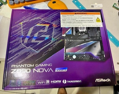 Z890 NOVA LGA1851 Phantom Gaming MOTHERBOARD - Image 1 of 4