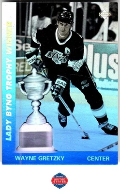 1991-92 Upper Deck #AW6 Wayne Gretzky Award Winner Holograms - Image 1 of 2