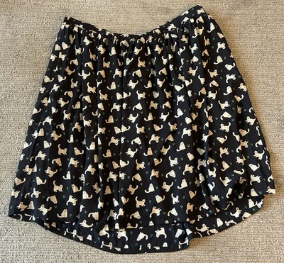 Falda ModCloth Linda Gatito Gato Talla 1X Foto 1 de 3