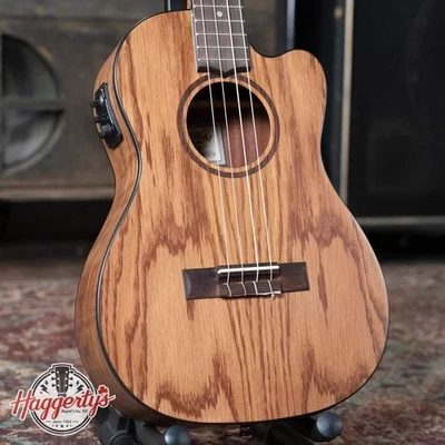 Lanikai OA-CEB Oak Baritone Ukulele Cutaway with Electronics - Image 1 of 4