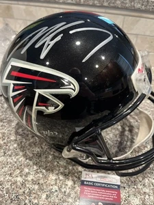 Michael Vick Signed Atlanta Falcons Replica Helmet Autographed JSA 21/77 - Picture 1 of 9