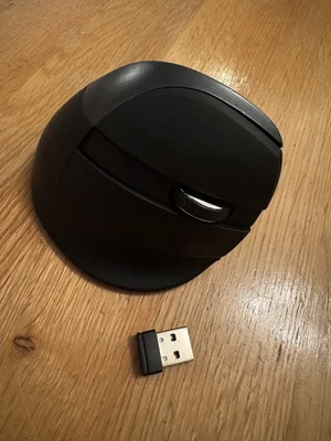 Delux M618 Mini Bluetooth 4.0 + 2.4G Wireless Mouse - Black - Image 1 of 4