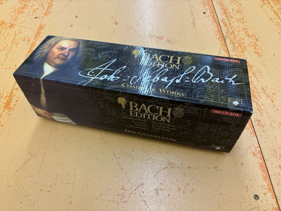 Bach Edition Complete Works 160 CDs by Bach, Box Set Good Condition Huge Boxset - Image 1 of 4
