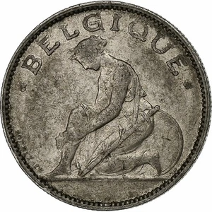 [#1029684] Belgium, Albert I, Franc, 1922, Nickel, EF, KM:89 - Picture 1 of 2