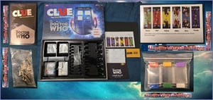 USAopoly BBC Doctor Who Clue The Classic Mystery Game COMPLETE PARTS BAGS SEALED - Picture 1 of 17