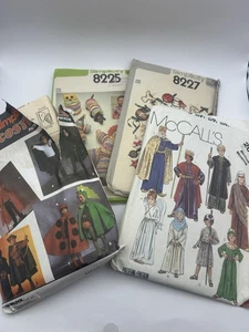 VTG Sewing Pattern Halloween Christmas Costume Ornaments Toys McCall Simplicity - Picture 1 of 5