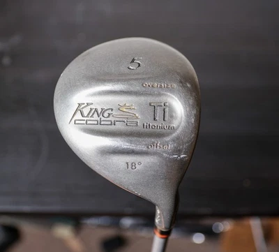 King Cobra Ti Titanium 5 Firm Flex Oversize Stabilizing Tip 18° Golf Driver RH - Image 1 of 4