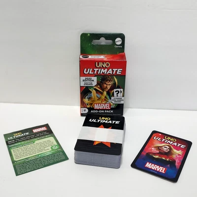 ​UNO Ultimate Marvel Card Game Add-On Pack Dr. Strange Deck 1 Chase Foil Card - Image 1 of 4