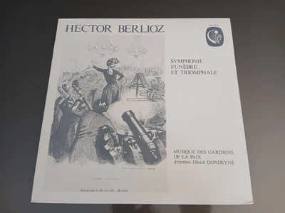 LP Berlioz Symphonie Funèbre Et Triomphale Dondeyne Gardiens De La Paix Japon - Photo 1/3