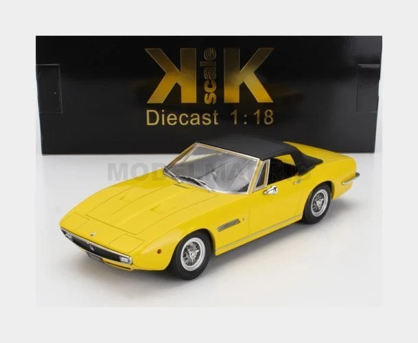 1/18 KK-SCALE - MASERATI - GHIBLI SPIDER CABRIOLET OPEN 1970 - SPOKED KKDC181303