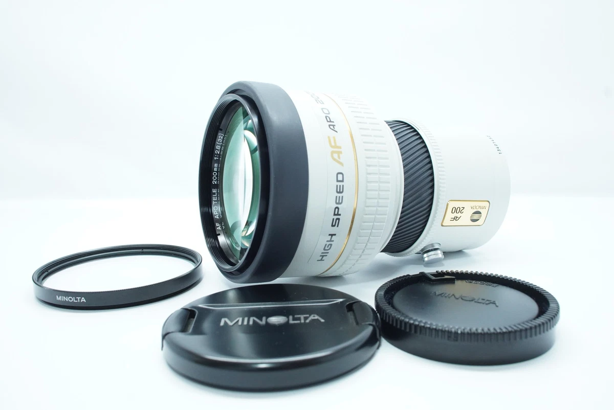 Minolta f/2.8 Camera Lenses 200mm Focal for sale | eBay