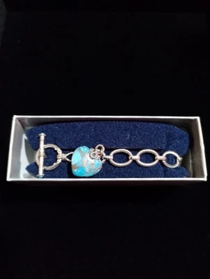 MONTANA SILVERSMITHS HEART BRACELET - Image 1 of 3