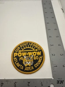 1980 Atlanta Area Council Cub Scout Leaders Pow Wow BSA Boy Scouts 80d-1741x - Picture 1 of 1