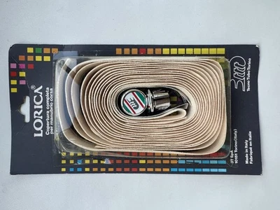 NOS 3ttt LORICA Italian synthetic leather Handlebar Tape - Ivory - Image 1 of 2