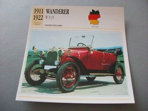 WANDERER STECKKARTE W 3/15 - Bild 1 von 1