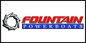 FOUNTAIN POWERBOATS Banner Sign Flag High Quality!!!! - Picture 1 of 1