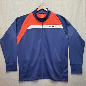 2xu Mens Team USA Jacket Sz 4XL Full Zip Track Workout Red White Blue XXXXL - Picture 1 of 10