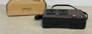 BYGD 300W Car Inverter DC 12V to AC 220V Converter Outlets 4 USB Fast Charging - Picture 1 of 2