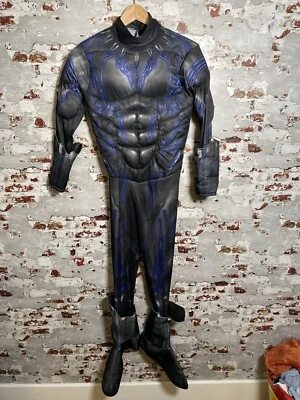 Body Rubies Marvel Pantera Negra Niño Talla Grande Traje Muscular Solo Sin Máscara Foto 1 de 4