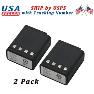 2x 9.6v 1700mAh Ni-Mh batteries for Motorola NTN4824/A NTN5414 NTN5447/A/BR - Picture 1 of 7