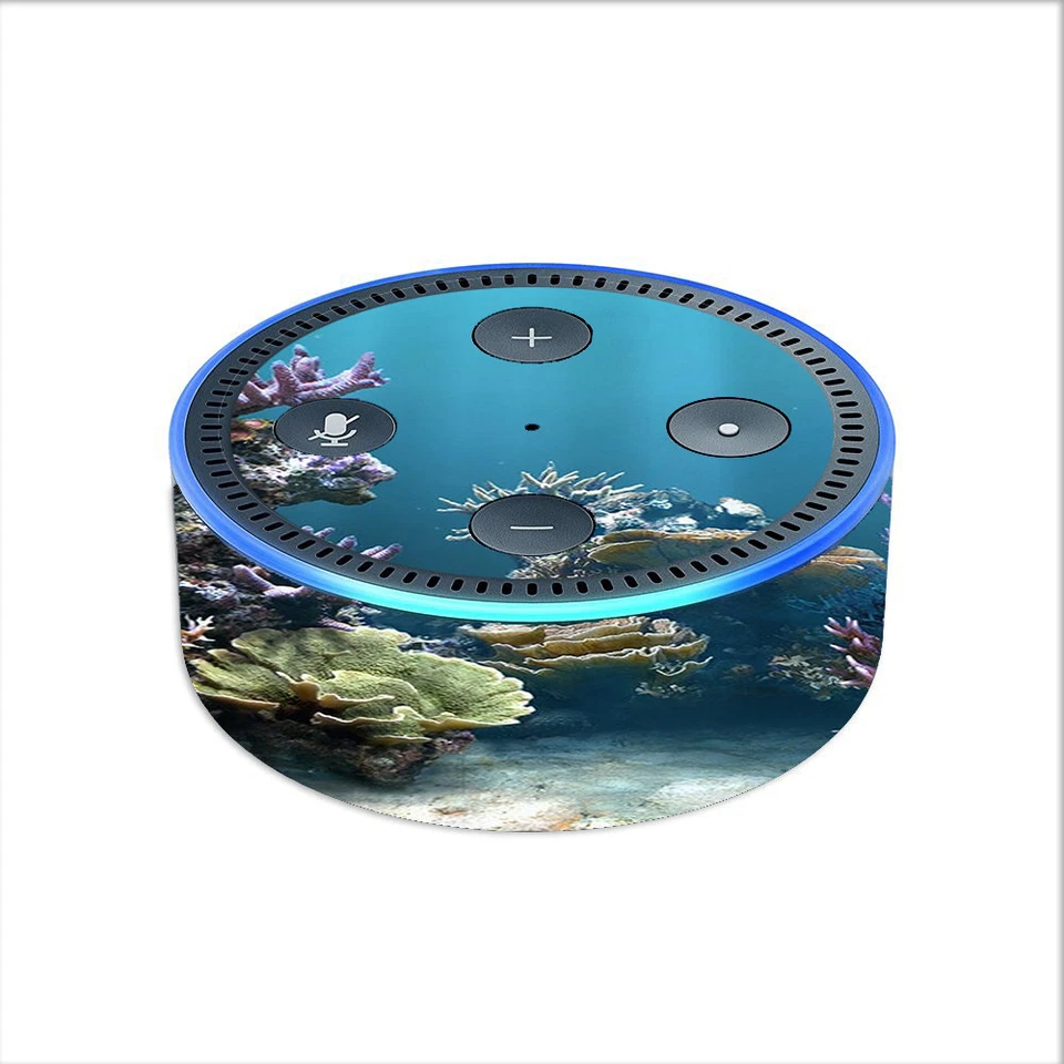 Skin Decal  for Amazon Echo Dot (2nd gen) / Under Water Coral Live - Image 1 of 1