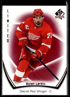 2021-22 Sp Authentic limited red Dylan Larkin #91 H4R2G - Image 1 of 2