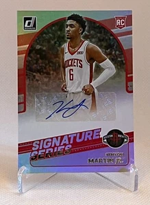 Kenyon Martin Jr 2020-21 Donruss Rookie RC Auto ( Rockets ) - Picture 1 of 2