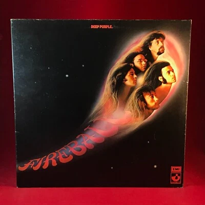 DEEP PURPLE Fireball 1978 UK vinyl LP Anyone's Daughter The Mule Demon's Eye - Image 1 of 4