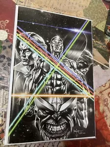 Silver Surfer Rebirth #1 I Mico Suayan Color Splash Convention Exclusive - Picture 1 of 12
