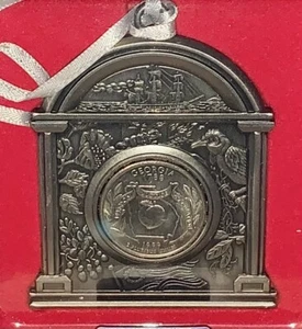 NUEVO ORNAMENTO GEORGIA Statehood Quarter Hallmark American Spirit Collection - Imagen 1 de 3