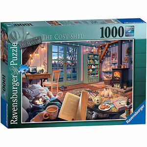 Ravensburger: My Haven No.6 The Cosy Shed 1000 Piece Puzzle BRAND NEW