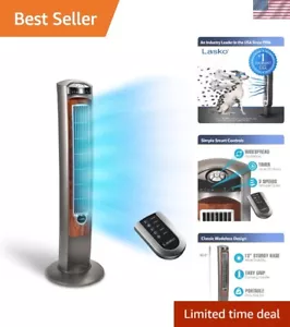 Oscillating Tower Fan, Nighttime Setting, Remote Control, Portable, Timer, fo... - Picture 1 of 12