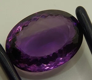 Huge bi color Amethyst gemstone - faceted natural purple Quartz 62.20 CTS - Bild 1 von 10