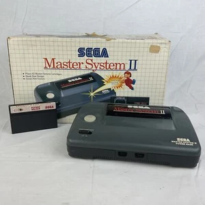 SEGA Master System II / 2 Console in box + Krusty's Fun House Game (C3) CP#8683 - Picture 1 of 10