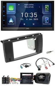 JVC DAB Bluetooth Lenkrad USB 2DIN Autoradio für Mercedes SLK 08-11 R171 - Bild 1 von 12