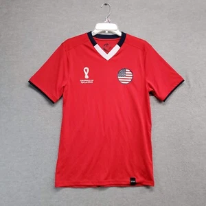 FIFA World Cup Men T-Shirt Small Red Jersey USA Tee - Picture 1 of 9