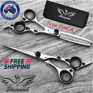 Professional Barber Salon Hairdressing Hair Cutting Thinning Scissors Shears Set - Picture 1 of 9