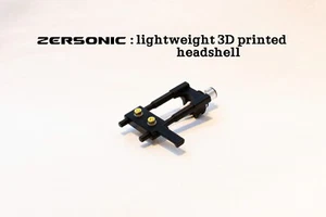 ZERSONIC - LIGHTWEIGHT HEADSHELL ADJUSTABLE AZIMUTH HI-FI TURNTABLE - Zdjęcie 1 z 59