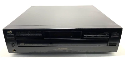 JVC XL-F106BK Compact 5 Disc Automatic Changer Player HiFi Home Stereo, Black - Image 1 of 4