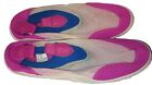Sand N Sun Ladies Multi Color Pink Blue Water Shoes Size 11