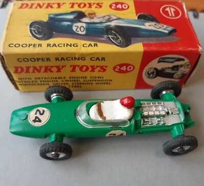 ORIGINALE Dinky Toys anni 60' - Lotus Racing Car 24 - con box  - Immagine 1 di 4