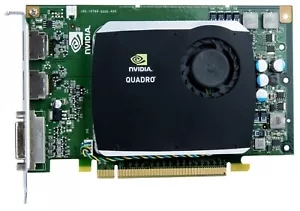 Graphic Card Nvidia QUADRO FX 580 512MB GDDR3 128-BIT 1x Dvi-I - 2xdisplayport - Picture 1 of 2