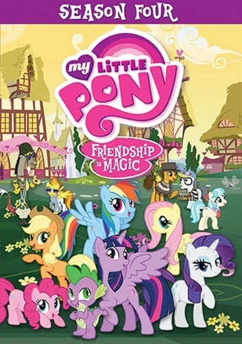 MY LITTLE PONY FRIENDSHIP IS MAGIC TV SERIES COMPLETE SEASON FOUR 4 New DVD - Image 1 of 1