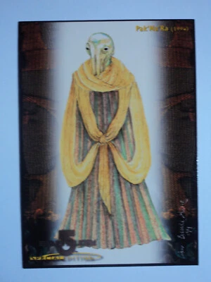 1997 BABYLON 5 SPECIAL EDITION - B5 COSTUME CARD - C5 - PAK'MA'RA (1994) - Image 1 of 4
