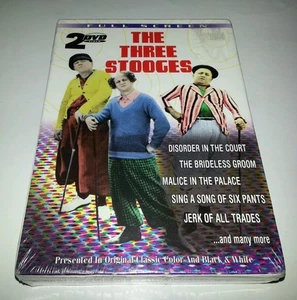 The Three Stooges - 2-Pack (DVD, 2003) "NEW" - Picture 1 of 2