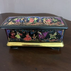 Ardleight Elliott & Sons 1991 Porcelain Nutcracker Music Box 1891 M - Works Good - Picture 1 of 8