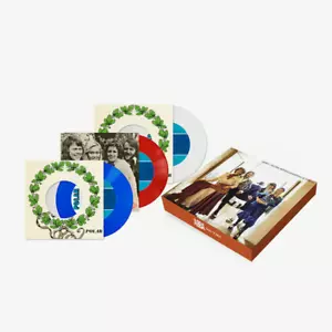 ABBA Waterloo The Singles (50th Anniversary) 3 x 7" Colour Vinyl Box Set SEALED - Picture 1 of 4