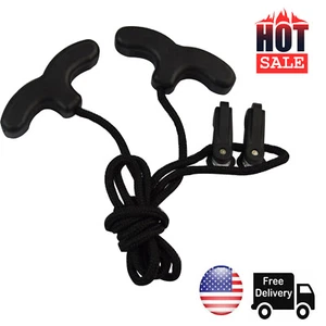 1X Crossbow Rope Cocking Device Double Handle Bow Accessories String Cocking US - Picture 1 of 6