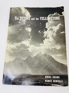 1970 Vtg The Tetons and the Yellowstone Ansel Adams Nancy Newhall Photography - Imagen 1 de 7