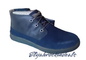 NEW UGG CANOE CHUKKA SUEDE LEATHER REFLECTIVE NAVY BLUE US SIZE 3K, 4K - Picture 1 of 6